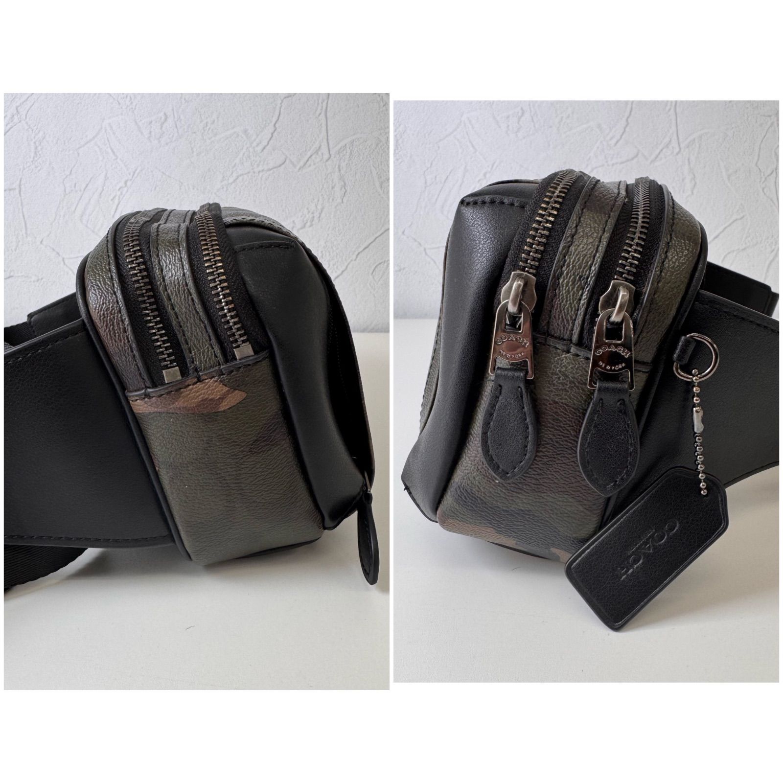 クーポン配布中】✨Bランク COACH コーチ カモフラ ボディー