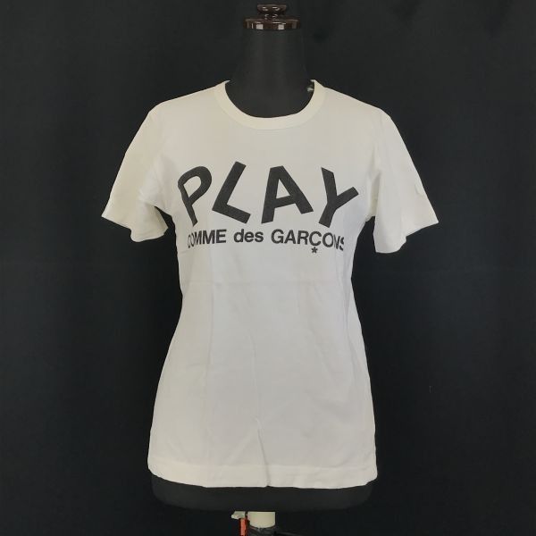 ☆タグ付き未使用品☆ COMME des GARCONS 半袖Tシャツ M Made in Japan☆PLAY COMME des GARCONS☆半袖Tシャツ【Women's