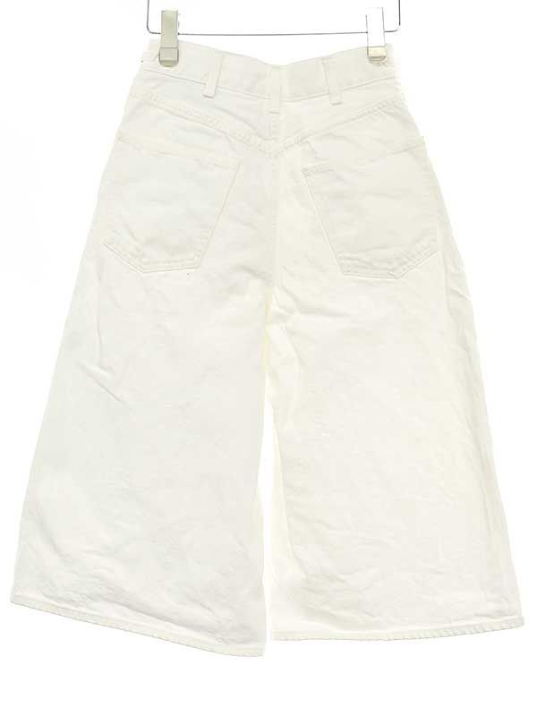 CELINE セリーヌ トリオンフ シグネイチャーチェーンデニムキュロット