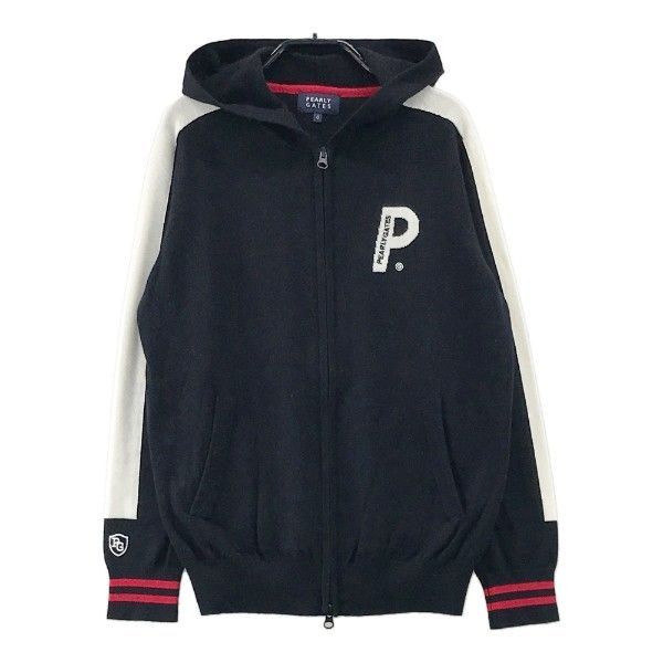 PEARLY GATES パーリーゲイツ ニットジップジャケット ネイビー