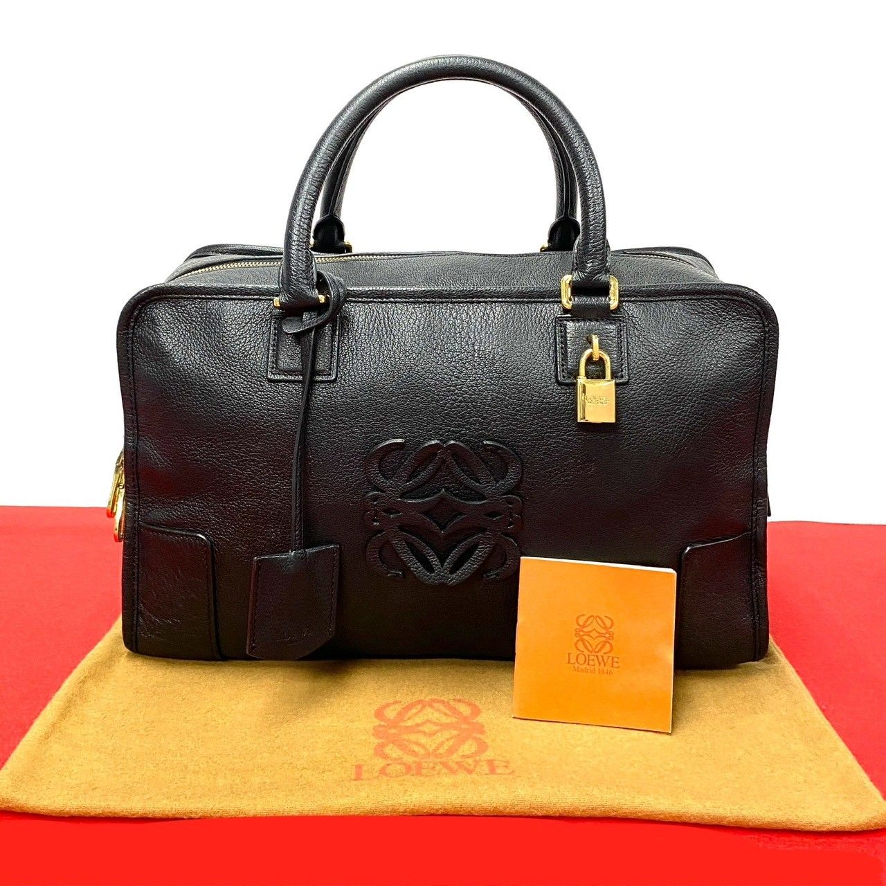 ほぼ未使用□ロエベ LOEWE□ 限定アマソナ36 ハンドバッグ