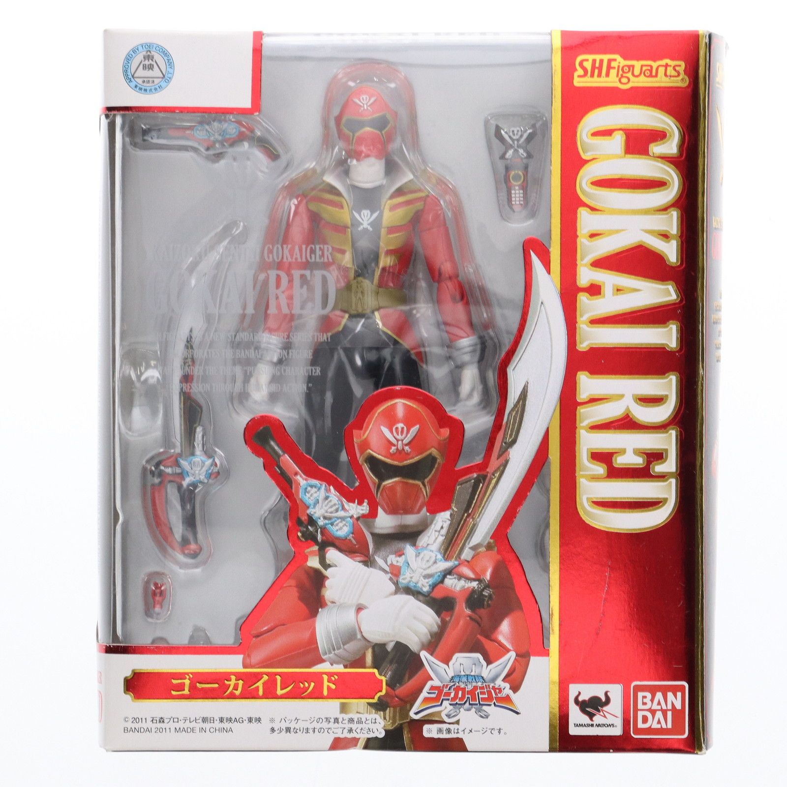 BANDAI - S.H.フィギュアーツ 海賊戦隊ゴーカイジャー ゴーカイレッド tokiwaya_4573102-633194