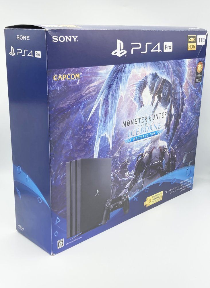 PlayStation 4 Pro モンスターハンターワールド アイスボーンマスターエディション Starter Pack