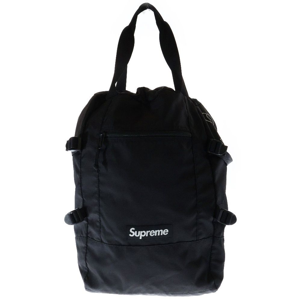 SUPREME シュプリーム 19SS Tote Backpack トートバッグ バックパック 2WAY ブラック