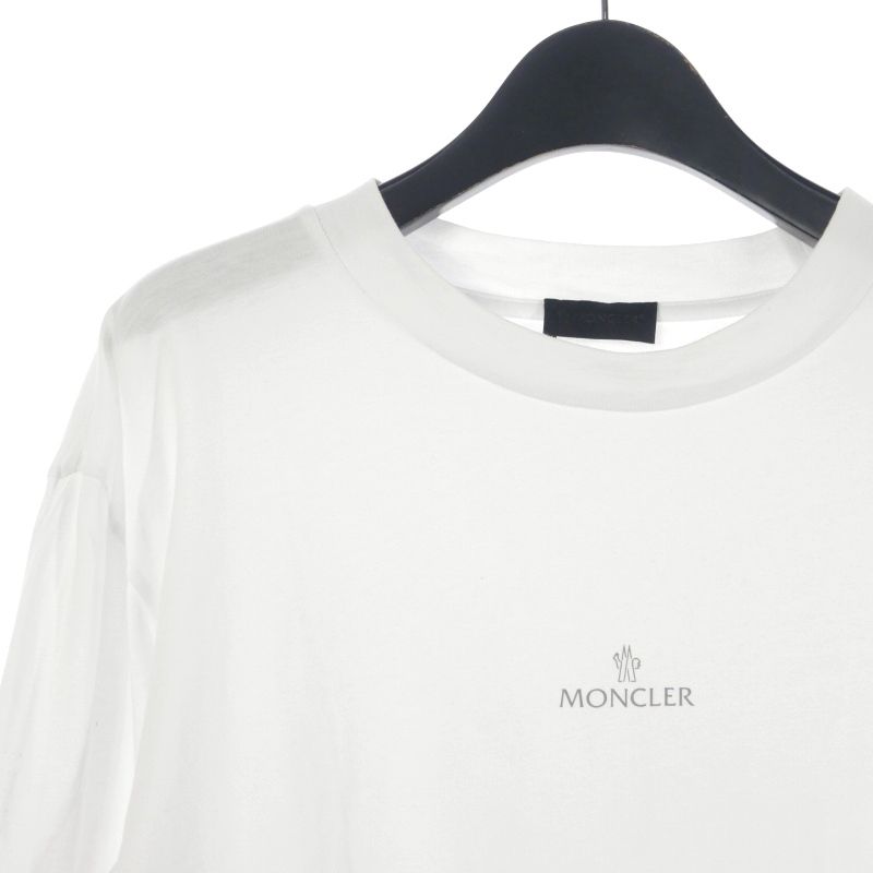 MONCLER ホワイト 長袖カットソー 【公式通販】