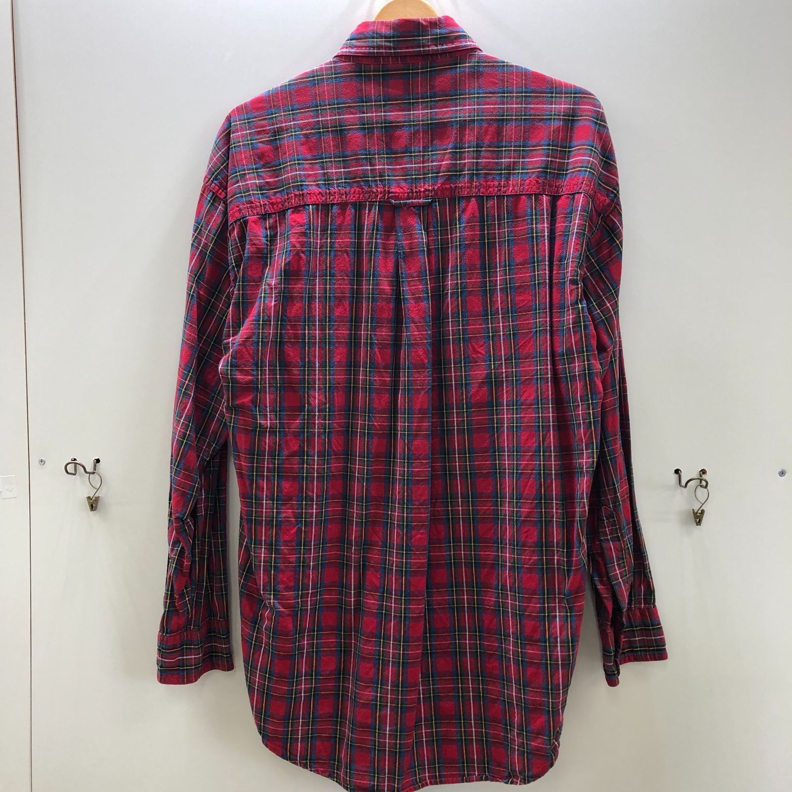 古着 90年代 ラルフローレン Ralph Lauren CHAPS チャップス 長袖 ボタンダウンチェックシャツ メンズL相当 ヴィンテージ /eaa549858 古着 90年代 ラルフローレン Ralph Lauren CHAPS チャップス