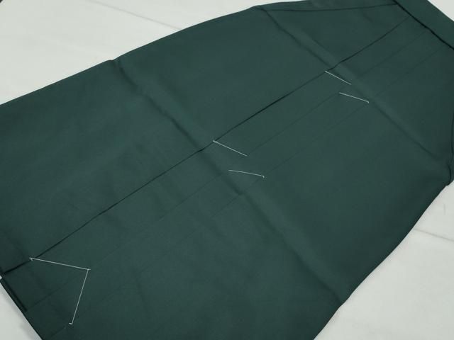 平和屋着物○女性 行灯袴 総刺繍 花唐草文 高麗納戸色 卒業式 洗える