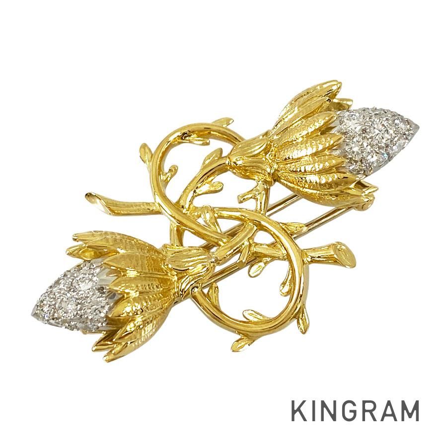 ティファニー　リーフ　ブローチ TIFFANY&Co.】ティファニー リーフ ブローチ – NISHIKINO