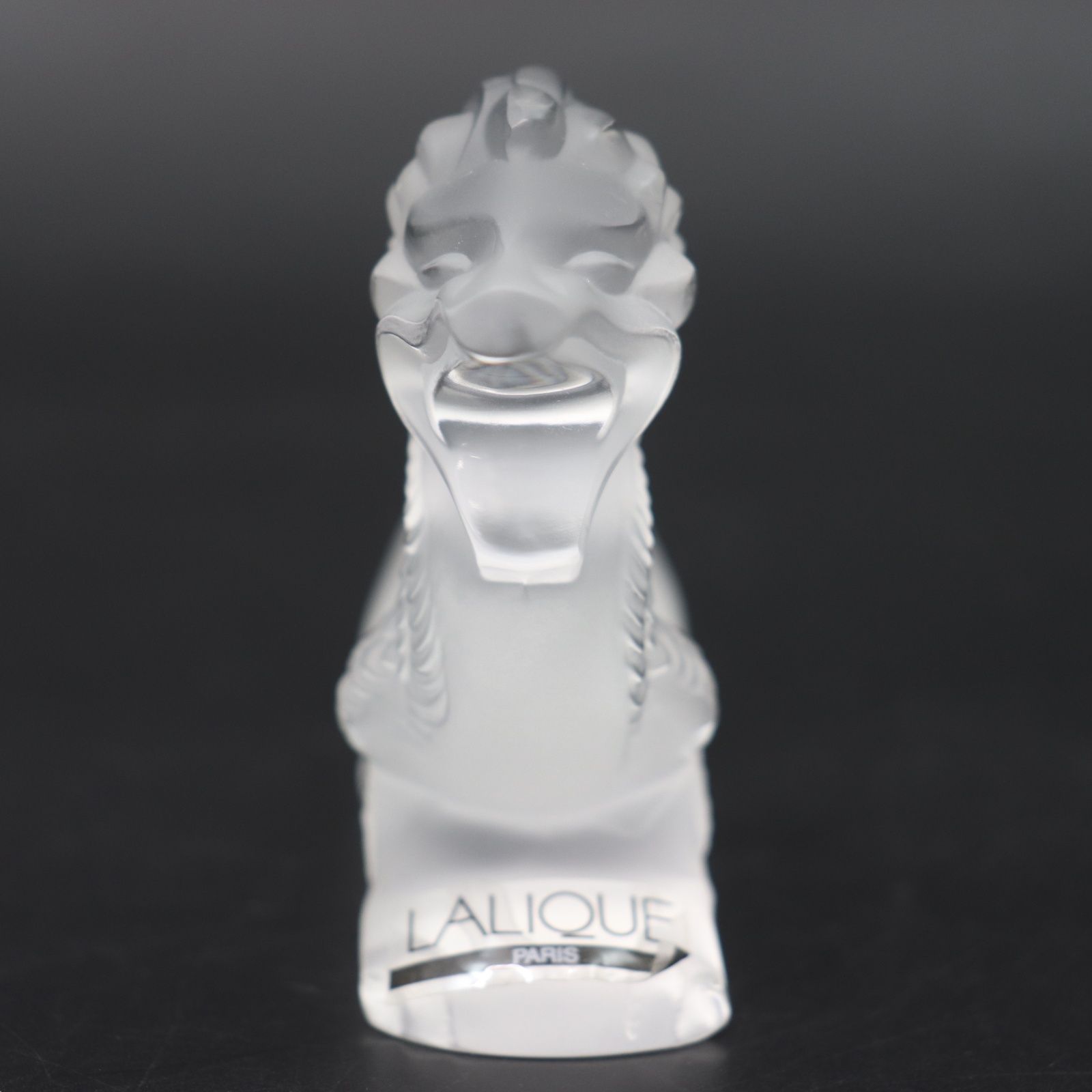 IT2NTXT8TAIC 未使用 保管品 LALIQUE ラリック ドラゴン 小 ガラス