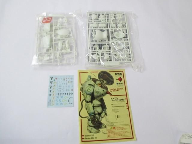 未組立 プラモデル wave 1|20 S.A.F.S. SNOWMAN Ma.K. マシーネンクリーガー