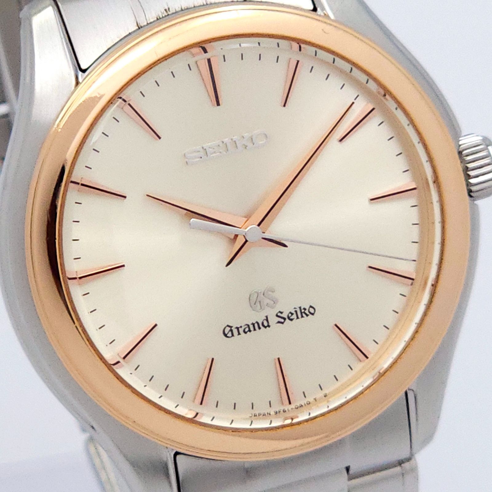 ☆良品 Grand Seiko グランドセイコー GS 9F61-0A20 QZ 動作品 18KT+SS 