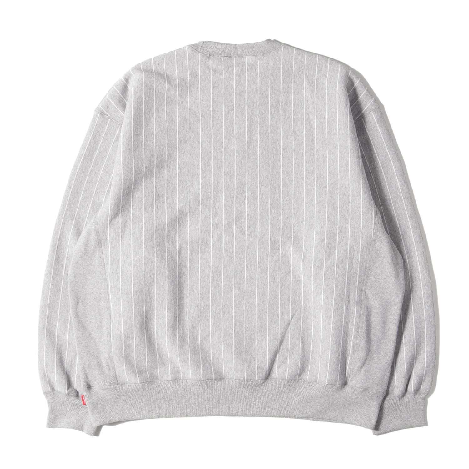 supreme Pinstripe Crewneck