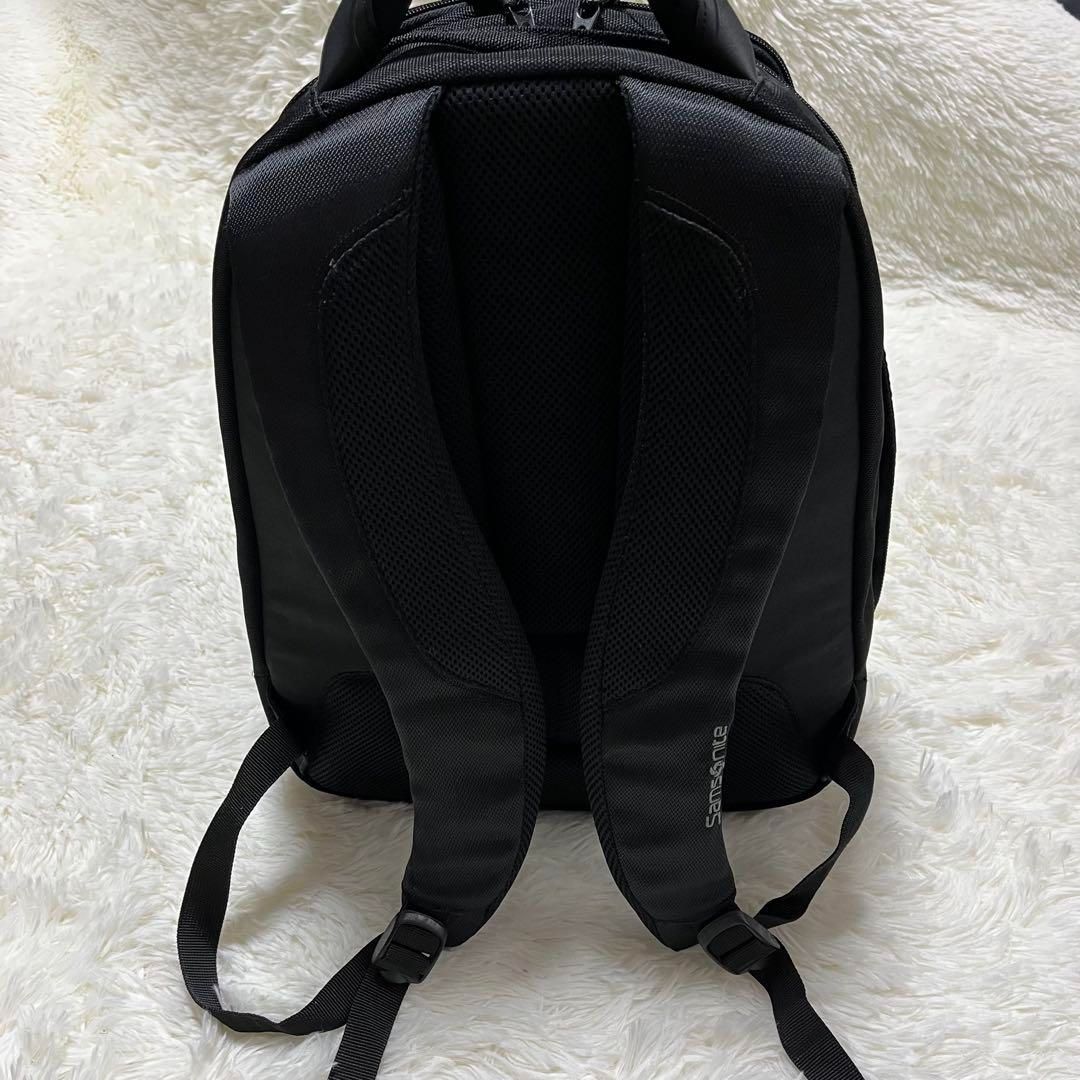 美品 samsonite リュック A4可 ノートPC可 通勤 出張 ブラック - メルカリ