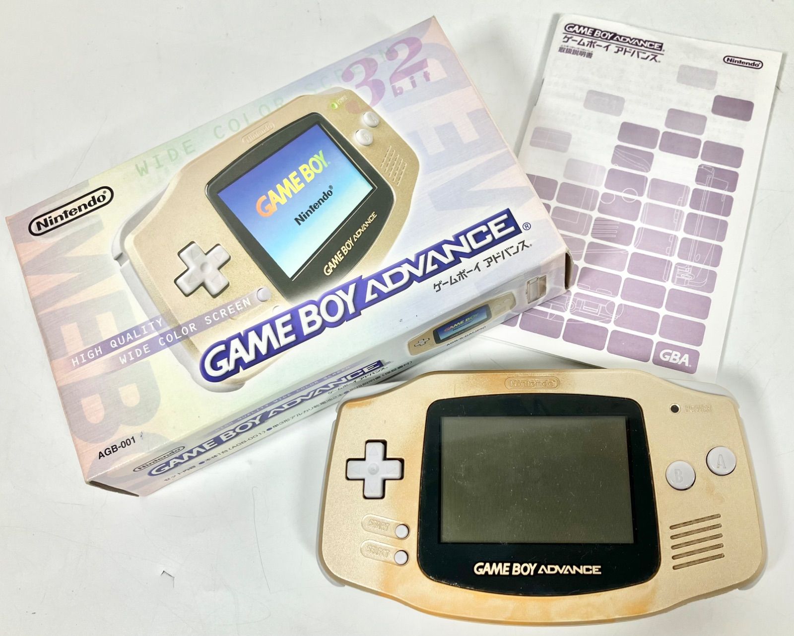 任天堂Game Boy AGB-001 wsc-001 DS セット Gameboy Advance Midnight Blue AGB-001 Console Nintendo