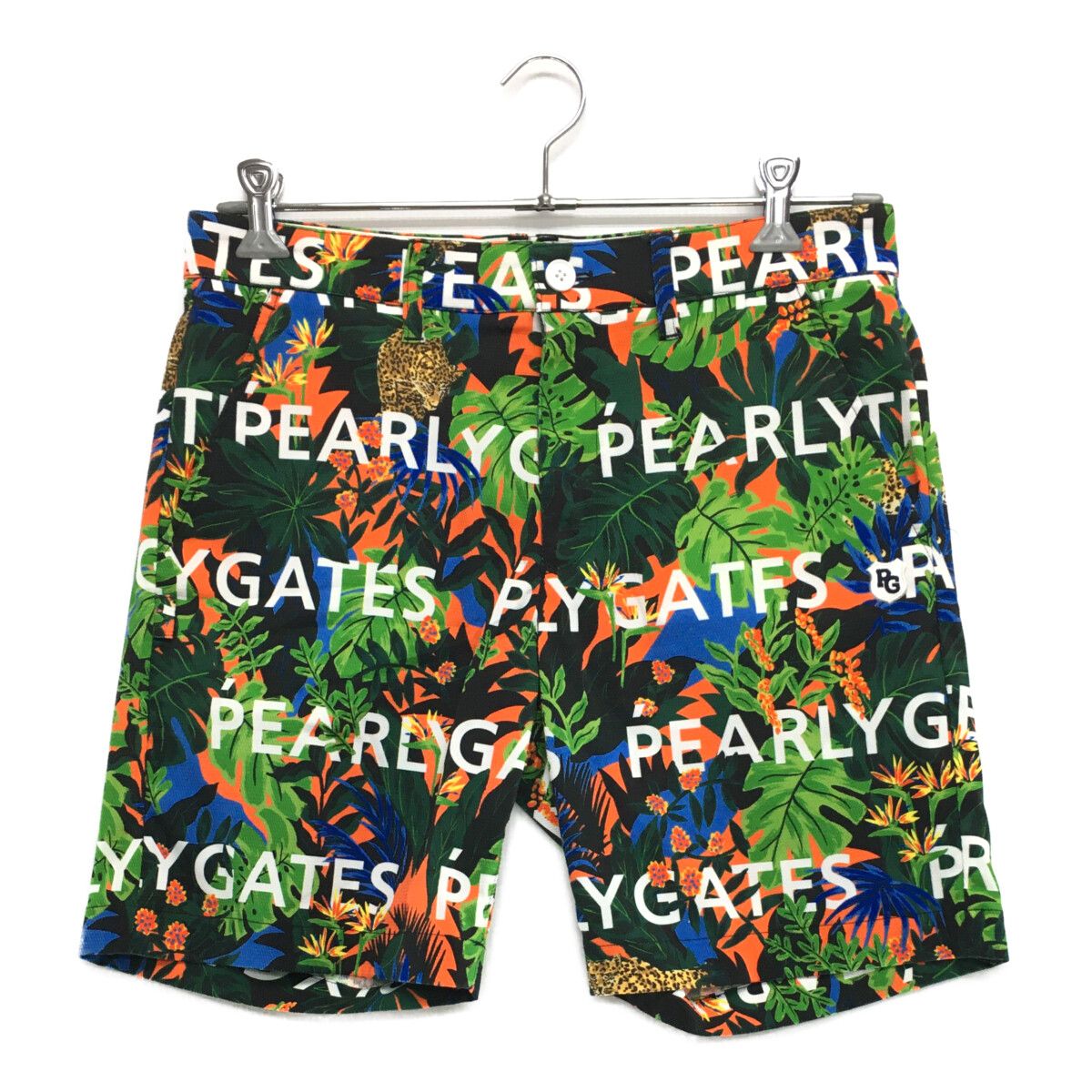 中古 メンズ パーリーゲイツ PEARLY GATES ハーフパンツ 4(M) 緑系