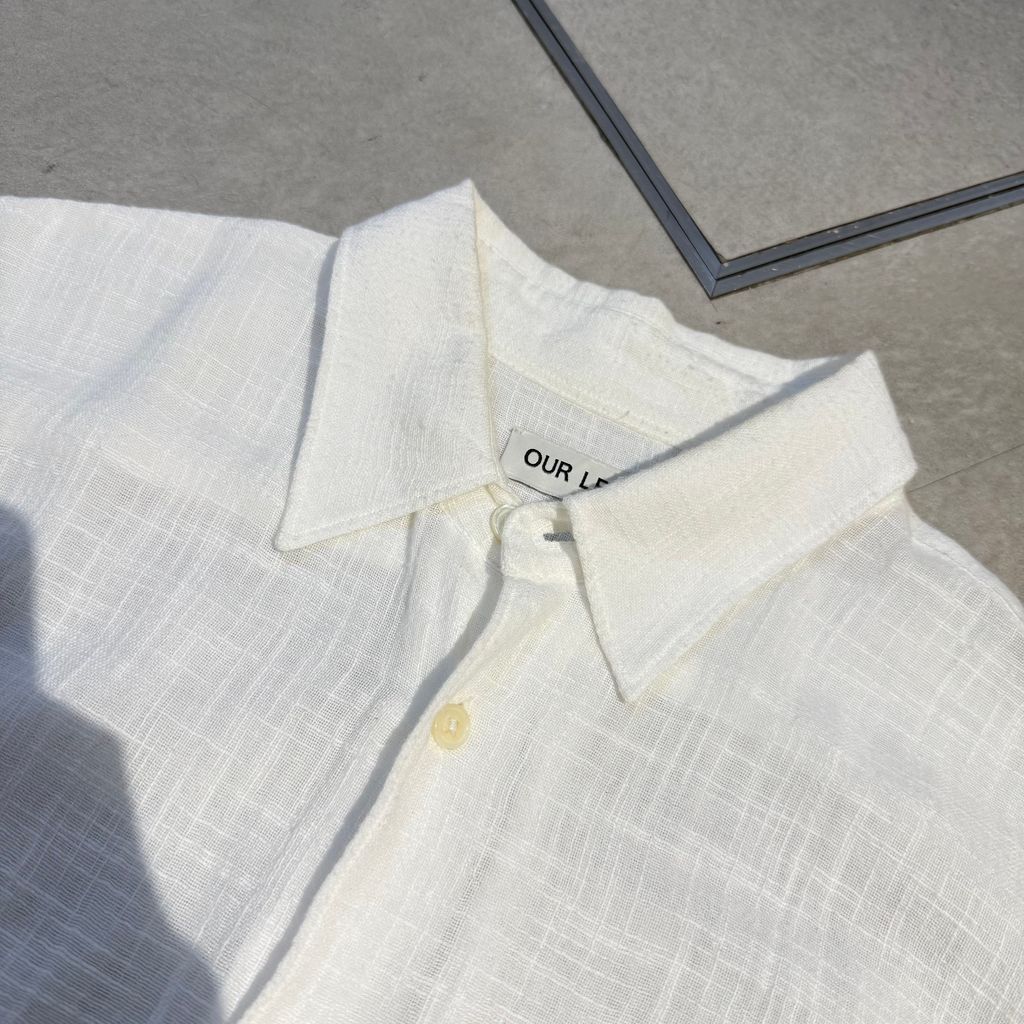 OUR LEGACY アワーレガシー COCO SHIRT シアーシャツ M2222CW ホワイト