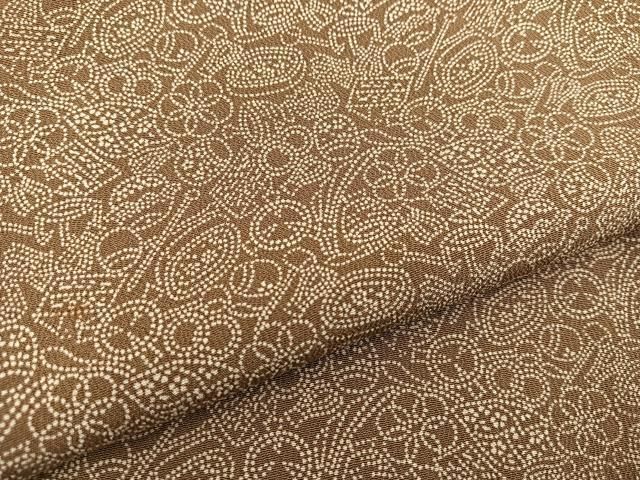 平和屋着物○江戸小紋 器物文 正絹 逸品 BAAU7002gt