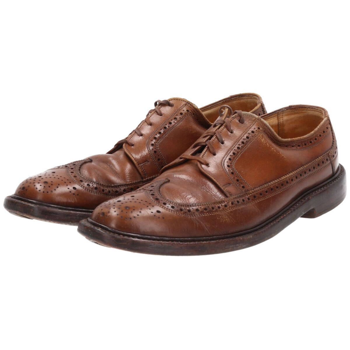 【美品】Florsheim フローシャイム ウィングチップ 25.5cm