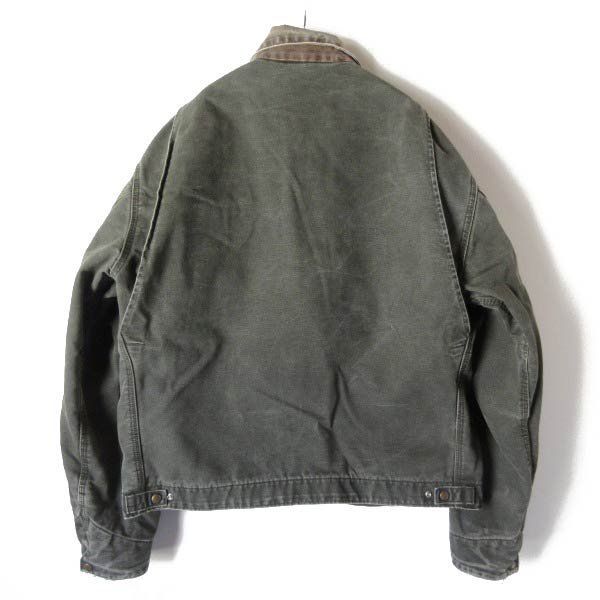 00s carhartt J97 MOS デトロイト ジャケット XL-TALL フェード モス