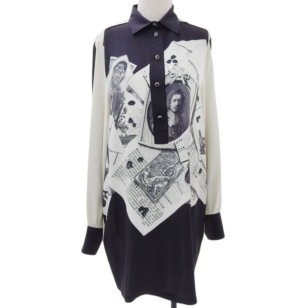 ■Etro(エトロ) プリントコットンとシルクのミニドレス PatBO - コットンポプリン フラッタースリーブ Aライン ミニ
