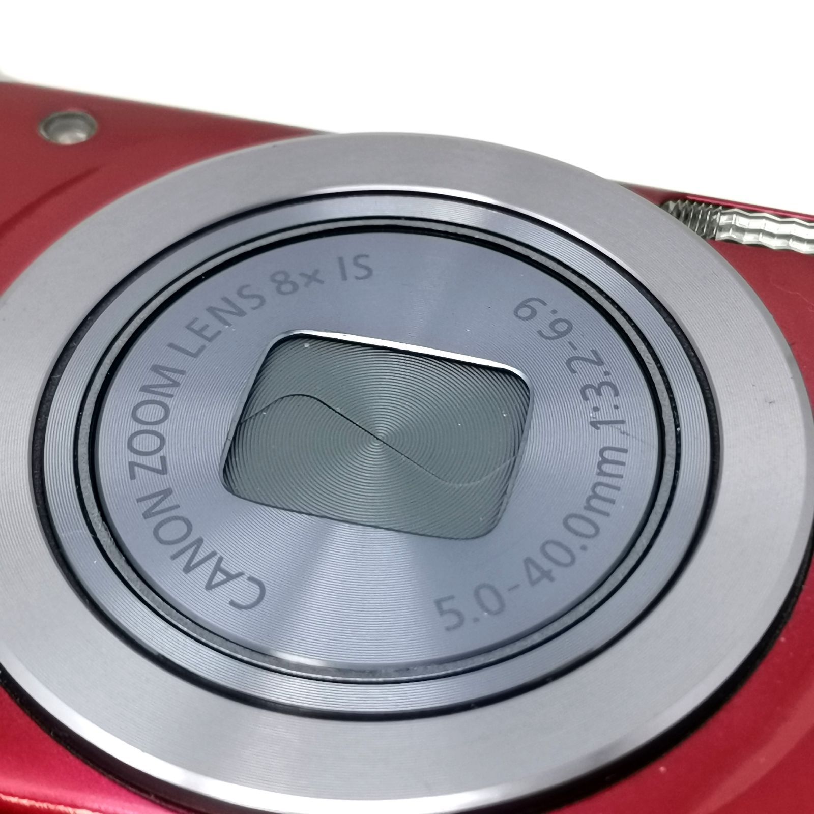 キャノン IXY 160 レッド デジカメ 充電器ないため動作未確認 デジタル