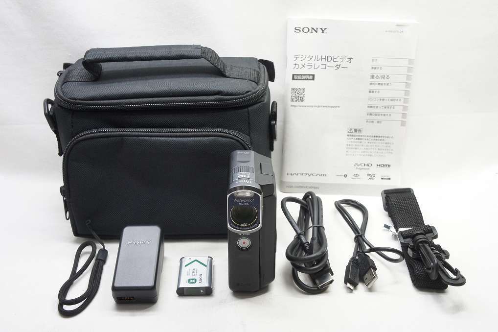 SONY ソニー Handycam HDR-GWP88V デジタルビデオカメラ ケース付 250604ab