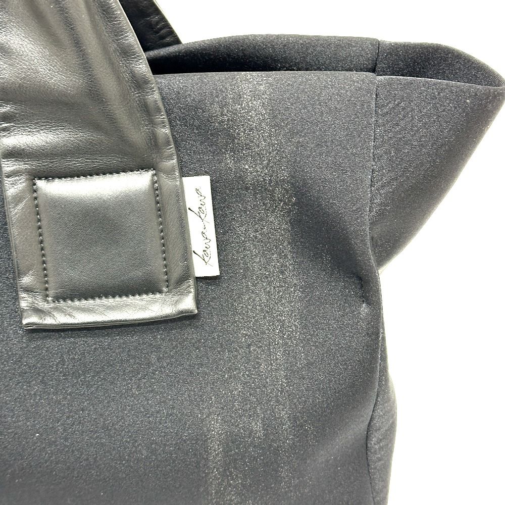 多彩な品揃え。 kawa-kawa カワカワ トートバッグ ポリエステル ブラック 安心で買い物ください。