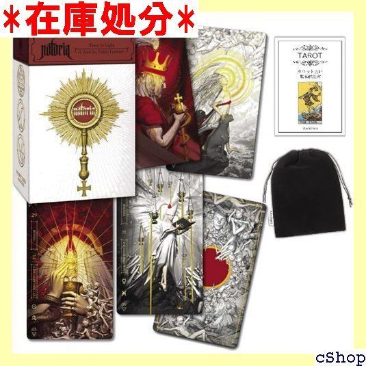 Kancharo タロットカード 78 枚 タロット占い ノトリア タロット イン ライト Notoria Tarot in Light 日本語のタロットカード基本説明書u0026ポーチ付き 1322