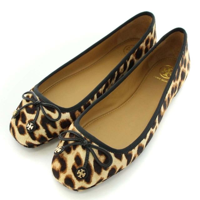 トリーバーチ TORY BURCH フラットシューズ パンプス レオパード