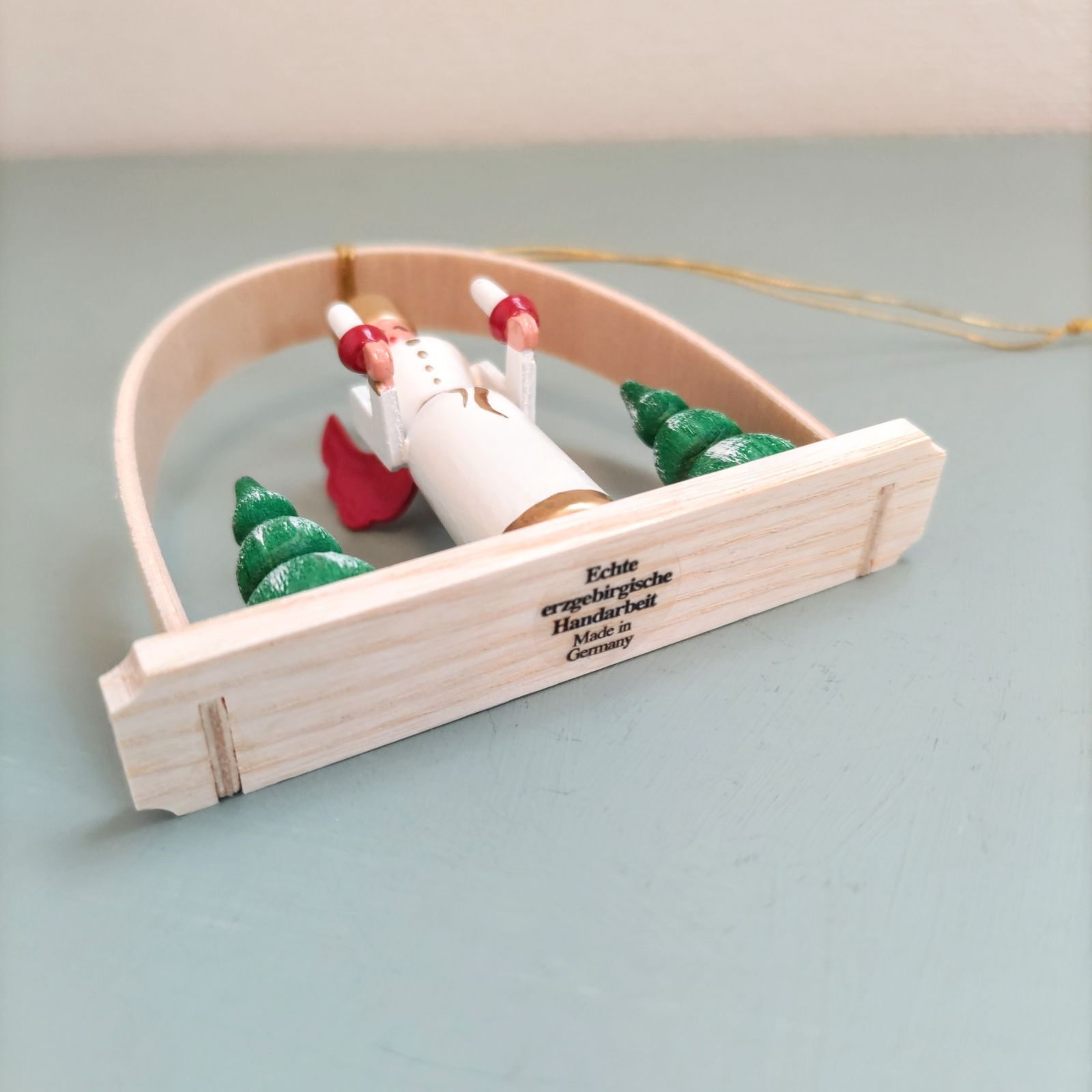 アーチ型天使オーナメント ドイツ木工芸品 ドイツ雑貨 クリスマス
