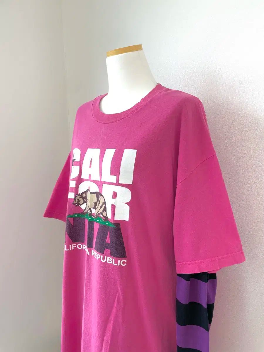 レイヤード ピンク