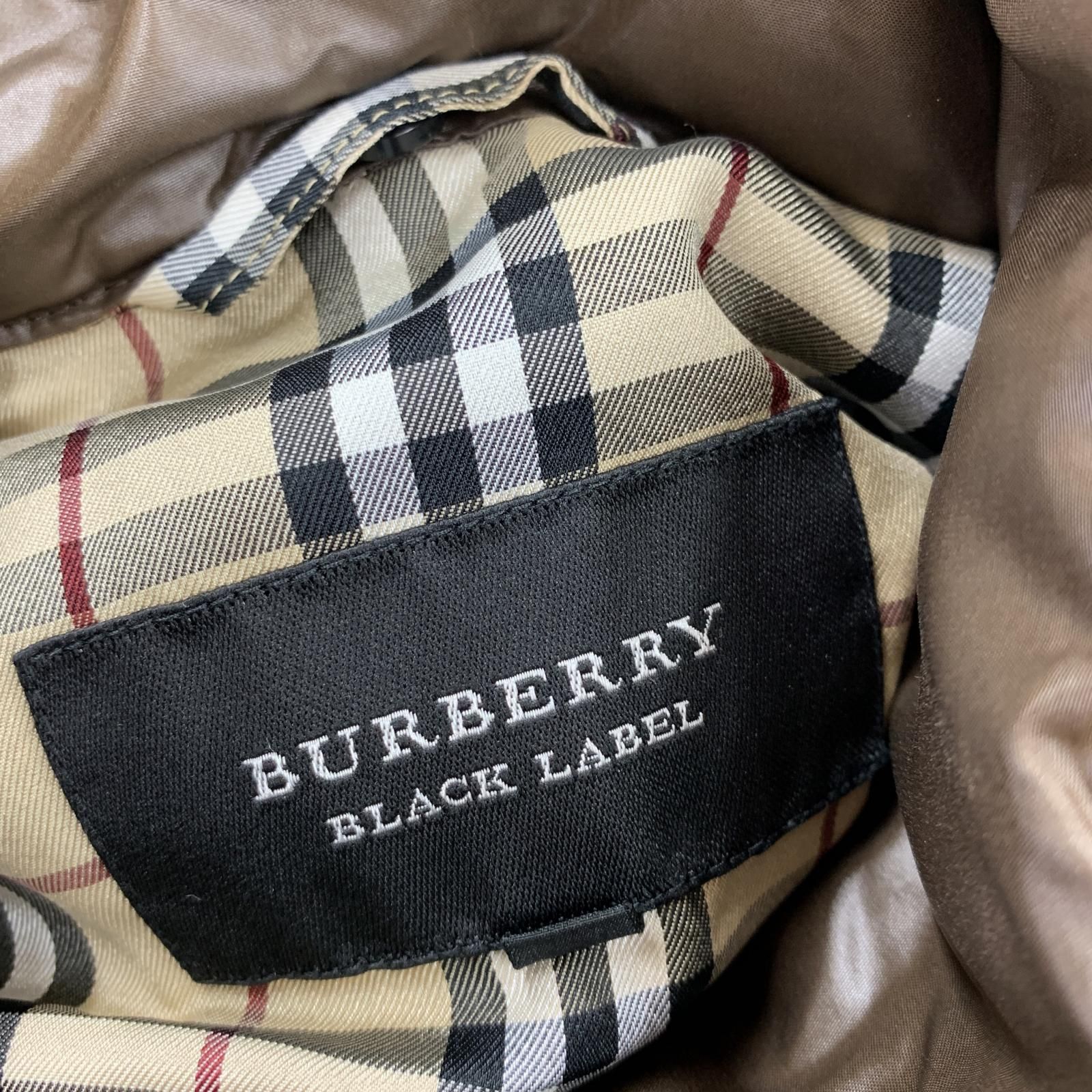 BURBERRY BLACK LABEL バーバリーブラックレーベルダウンジャケット 