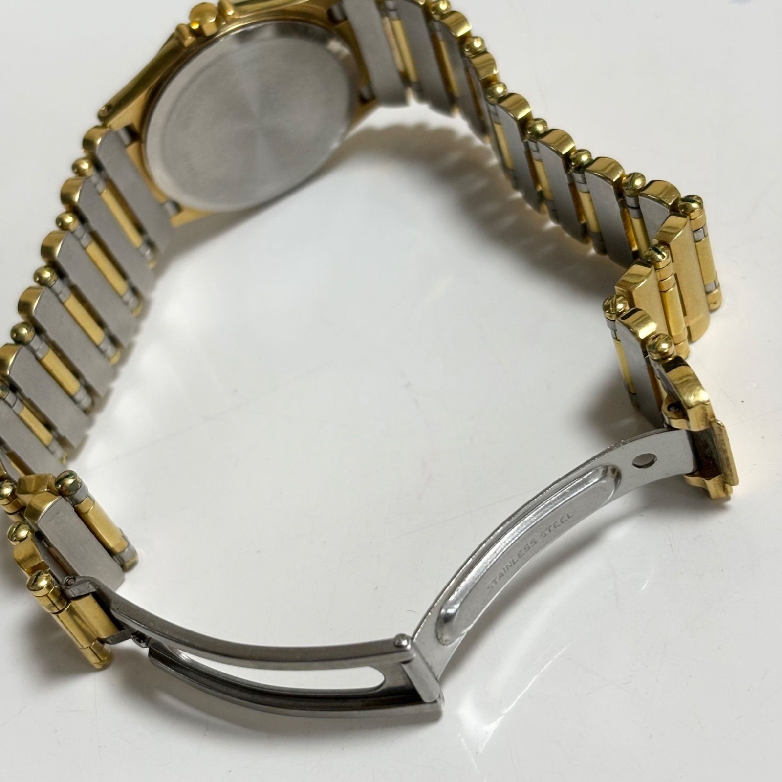 Nivada ニバダ クオーツ ゴールド 腕時計 電池切れ 電池切れ】Nivada ニバダ クォーツ腕時計 ゴールド ダイヤモンド