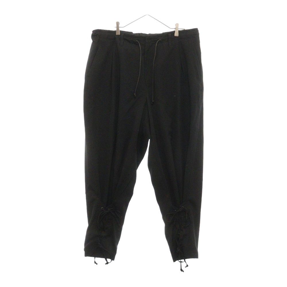 ヨウジヤマモト プールオム ウールギャバジン レースアップ パンツ Yohji Yamamoto POUR HOMME (ヨウジヤマモト プールオム) 19AW