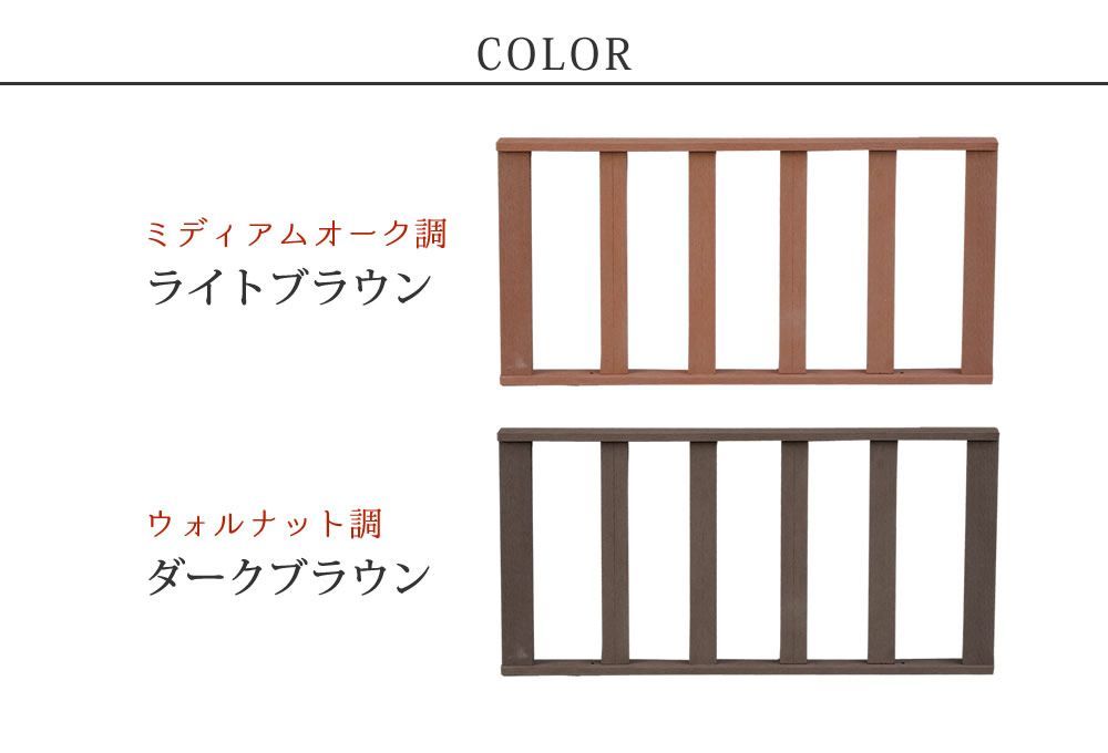 ストレートフェンス