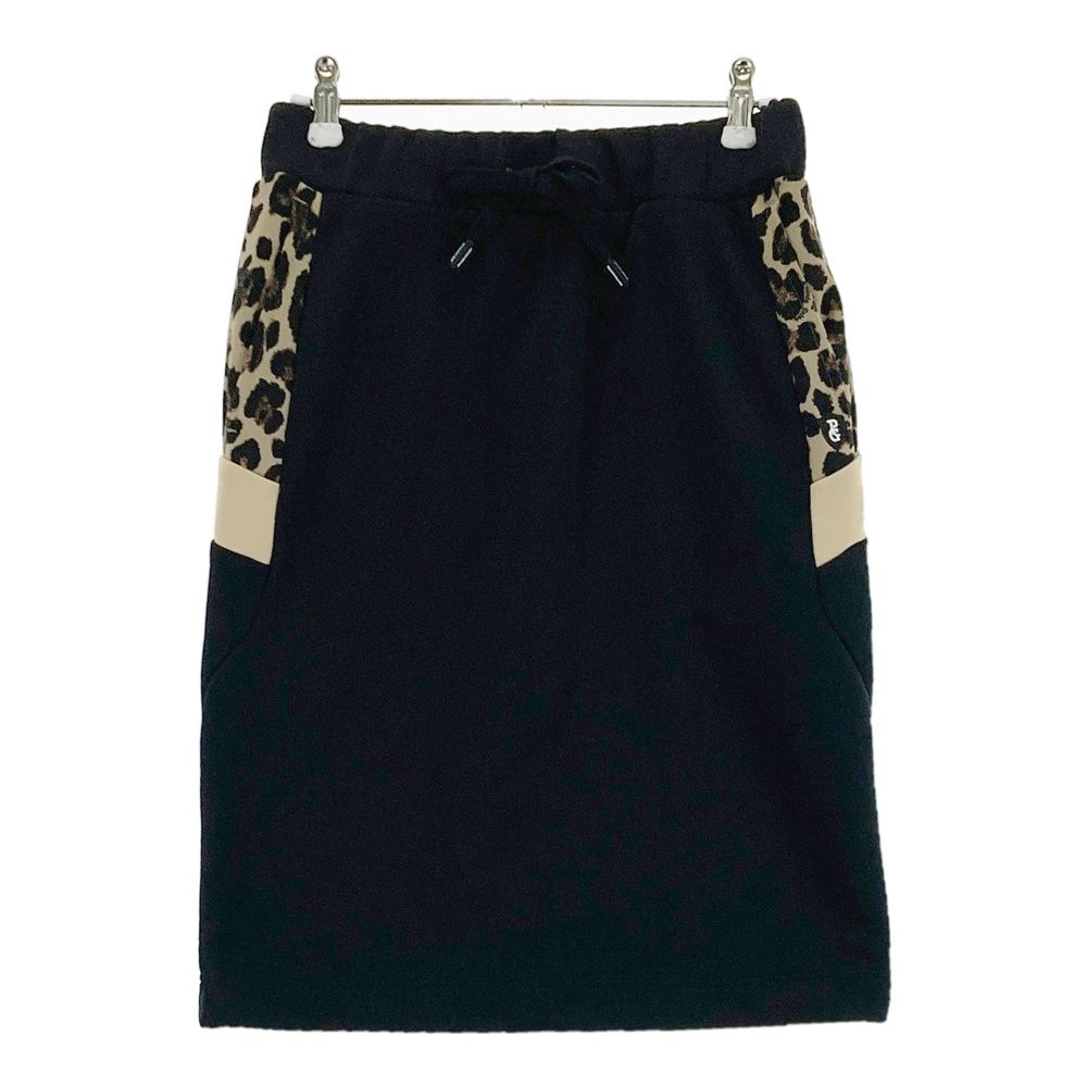 サイズ 0 PEARLY GATES パーリーゲイツ スウェットスカート ブラック系 240101534742 ゴルフウェア レディース ストスト