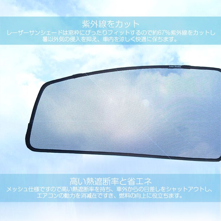 【専用設計】N-BOX JF5 JF6系 レーザーサンシェード 遮光カーテン インテリア カーシェード UVカット 断熱 日よけ 黒 フロントドア 2枚 (トクトヨ)Tokutoyo
