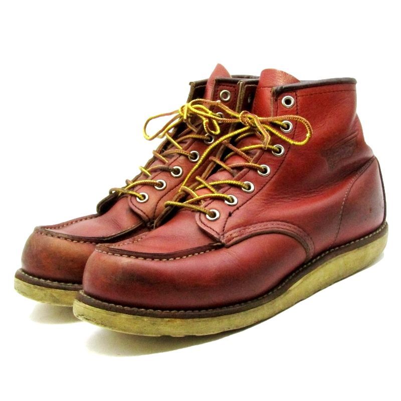 REDWING レッドウィング US8E 26cm モックトゥ 8875 アイリッシュセッター 2010年製 ワークブーツ 6インチ オロラセット  10007365 - メルカリ