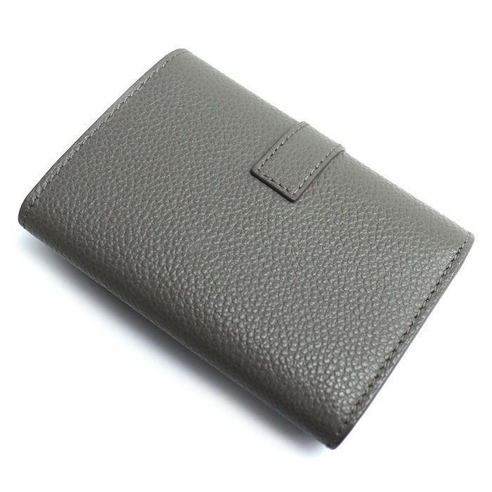 SAINT LAURENT サンローラン 6連 YSLロゴ キーケース グレー 613334 レディース