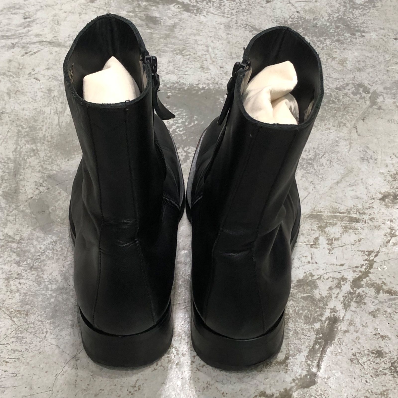 OUR LEGACY カミオンブーツ　本革　size41 黒　人気 OUR LEGACY☆関税込 レザー カミオン アンクルブーツ (OUR LEGACY