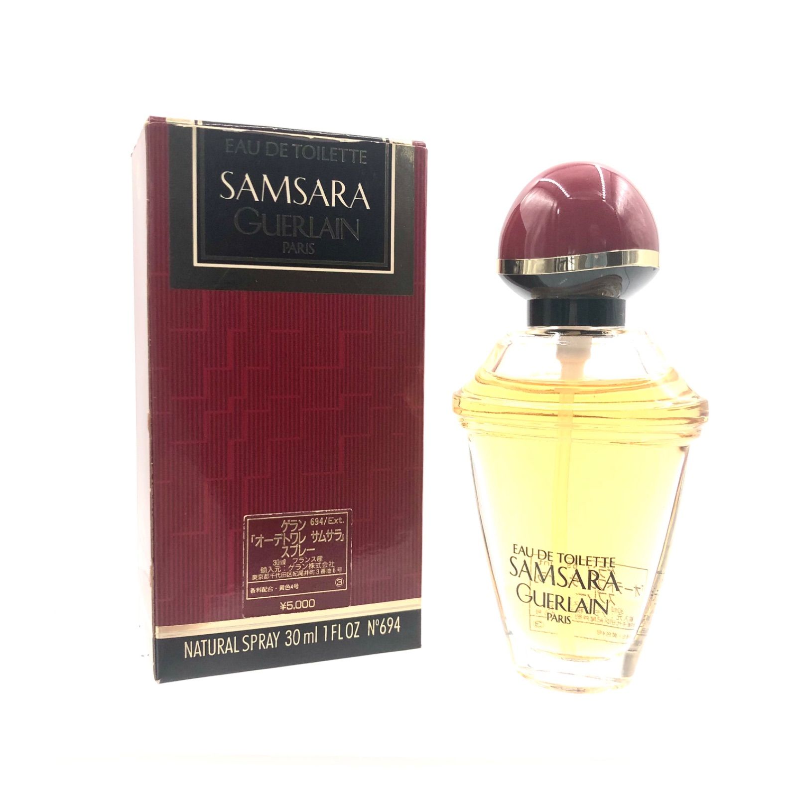 GUERLAIN ゲラン SAMSARA サムサラ スプレー オーデトワレ 30ml フランス製 残量9割以上※写真確認 - メルカリ