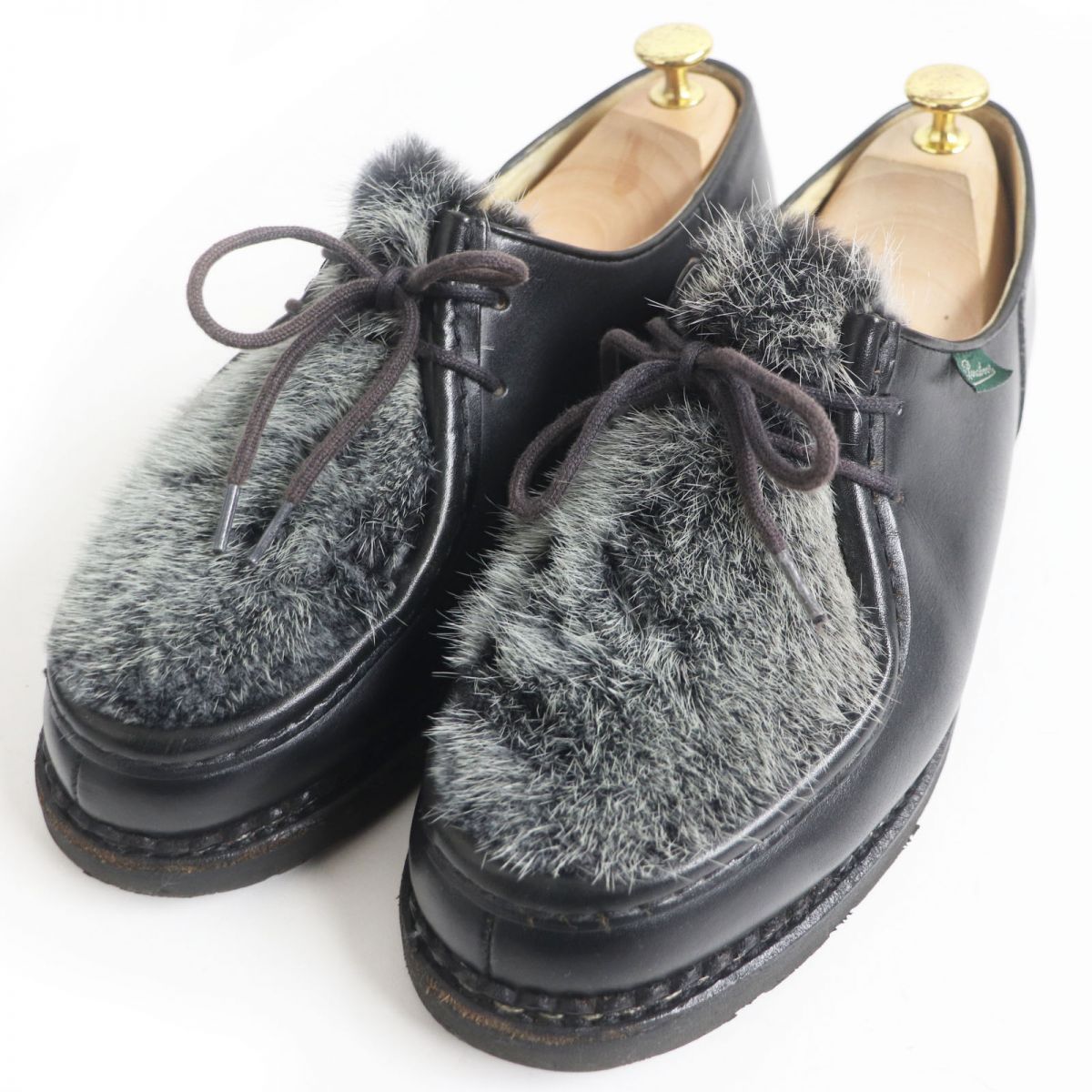 Drawer 別注 パラブーツ Paraboot ミカエル グリーン - 靴