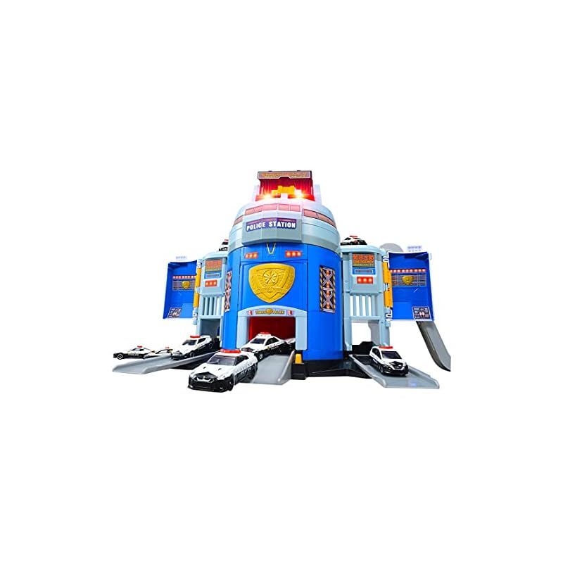 タカラトミー TAKARA TOMY トミカワールド ぐるっと変形 ＤＸポリスステーション 0