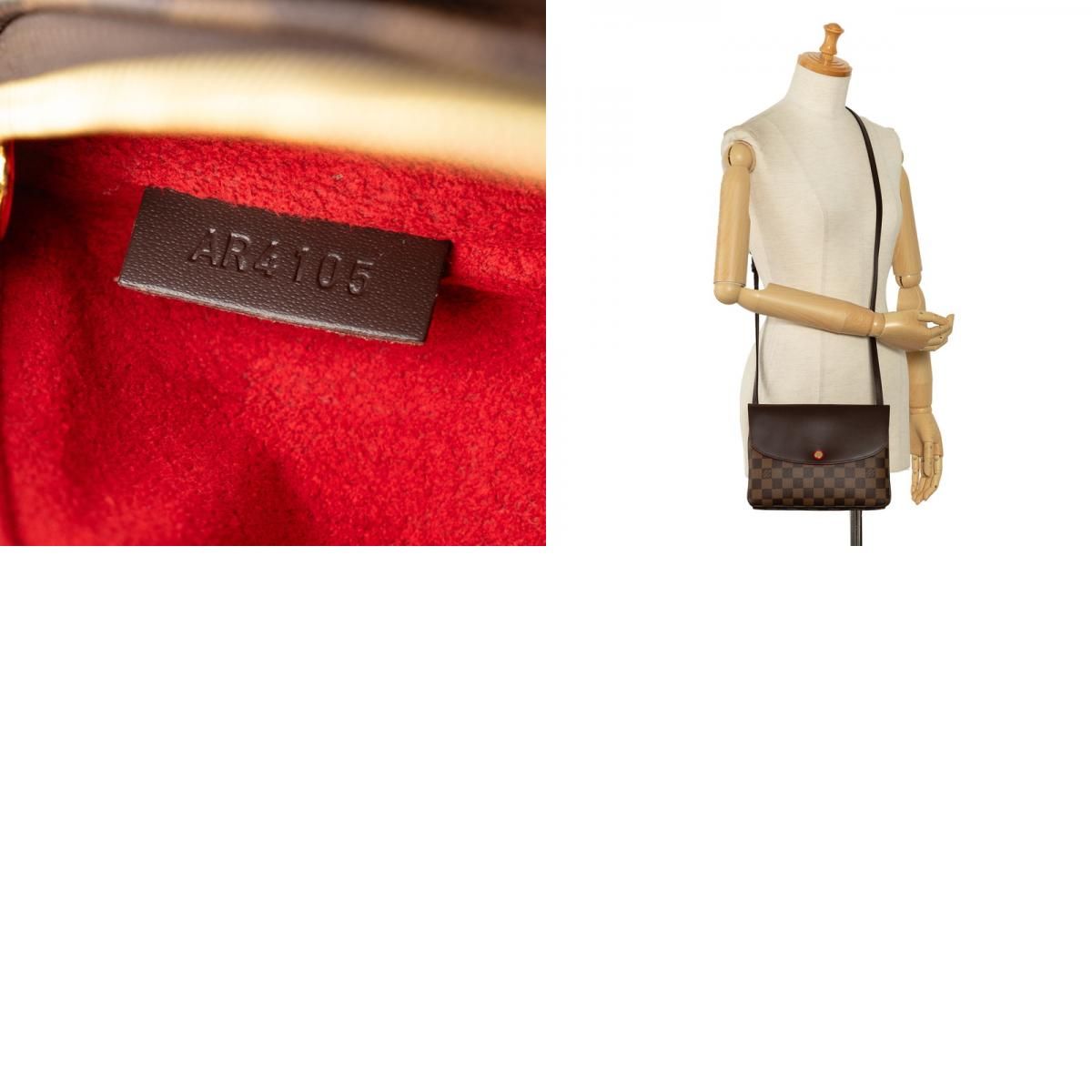 ルイ ヴィトン ダミエ トワイス 斜め掛け ショルダーバッグ N48259  