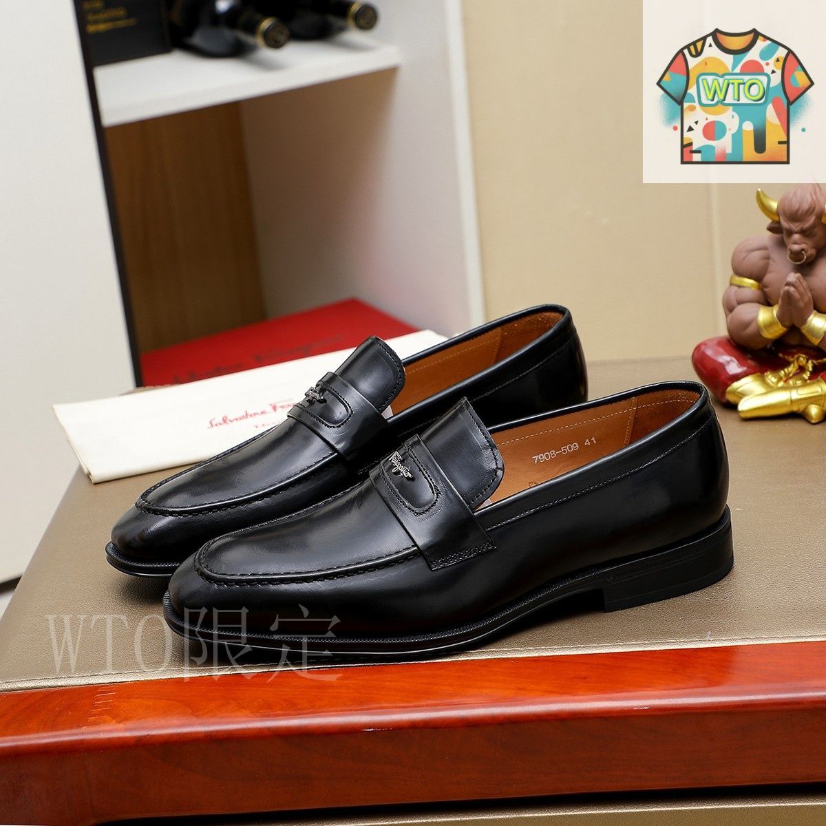 フェラガモ ビジネスシューズ Ferragamo フェラガモ メンズ ビジネス シューズ13-3 - メルカリ