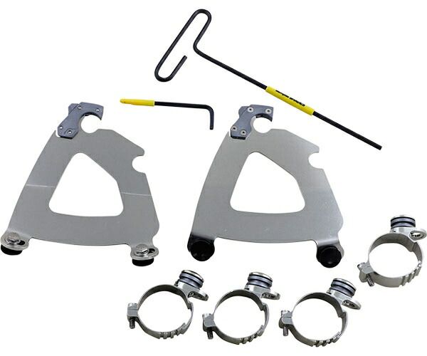 トリガーロック マウントキット ROAD WARRIOR フェアリング用 ポリッシュ 2016〜22年XL1200X S