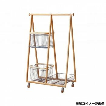 弘益 KOEKI MASH リヴ キャリーバスケットハンガーR グレー