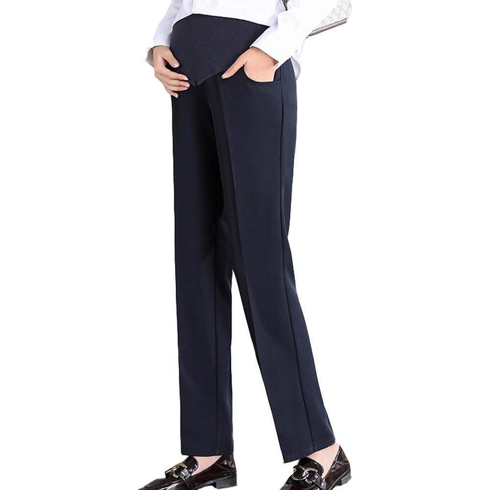 人気商品 Ymgot マタニティパンツ スラックスパンツ アジャスター付きズボン 妊婦服 産前 産後 通勤服 仕事