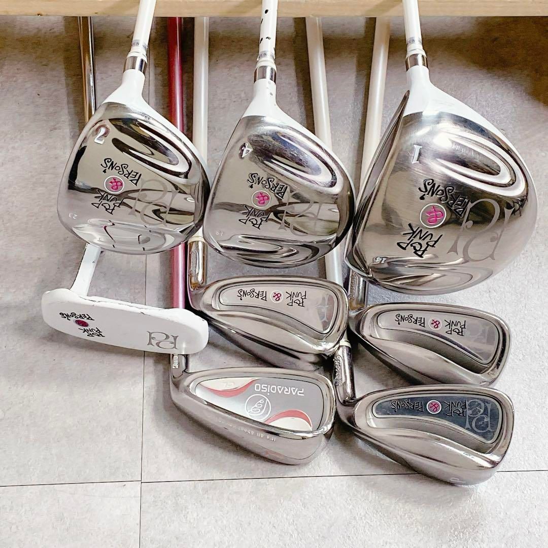 X659 ブリヂストン 他 レディース ゴルフ クラブ ハーフセット 9