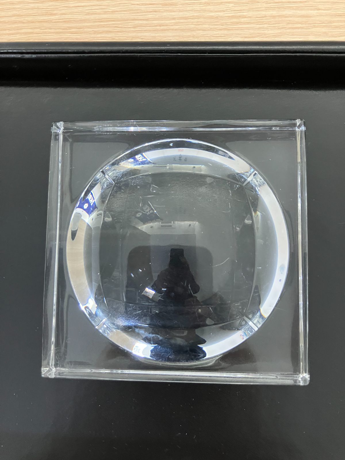 バカラ 灰皿 アンティーク オールド・バカラ 稀少型 ディアマン